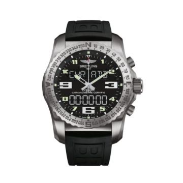 Breitling Cockpit B50 Titanium / Black / Rubber / Folding