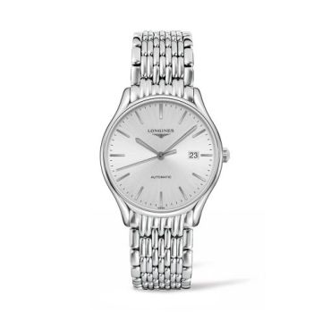 Longines Lyre 38.5 Automatic Stainless Steel / Silver / Bracelet