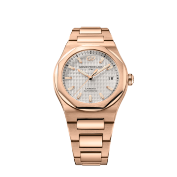 Girard-Perregaux Laureato 38 Automatic Pink Gold / Silver