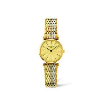 Longines La Grande Classique Quartz 24 Two Tone Gold Stick