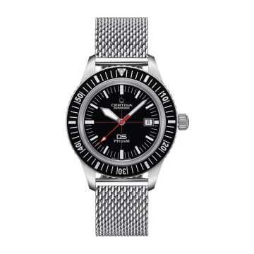Certina DS PH200M Stainless Steel / Black / Mesh