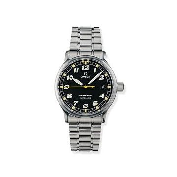 Omega Dynamic III Date Stainless Steel / Black / Bracelet