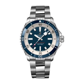 Breitling SuperOcean Automatic 42 Stainless Steel / Blue / Bracelet