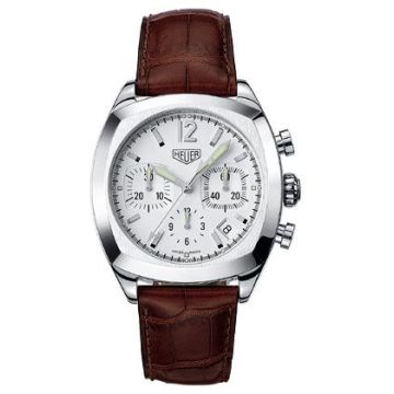 TAG Heuer Monza Chronograph Stainless Steel / Silver