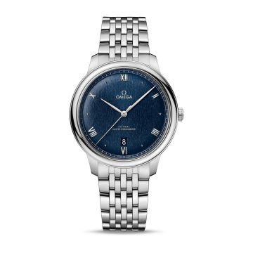 Omega De Ville Master Chronometer Stainless Steel / Blue / Bracelet