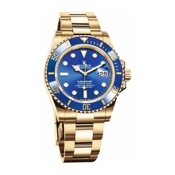 Rolex Submariner Date 41 Yellow Gold / Blue