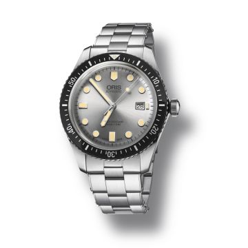Oris Divers Sixty-Five 42 Stainless Steel / Silver / Bracelet