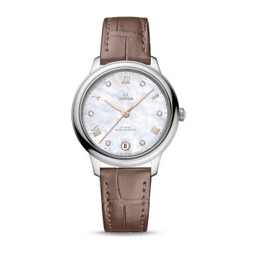 Omega De Ville Master Chronometer 34 Stainless Steel / MOP - Diamond
