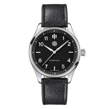 Deutsche Uhrenmanufaktur Glashütte Purist Typ 2 Stainless Steel / Black