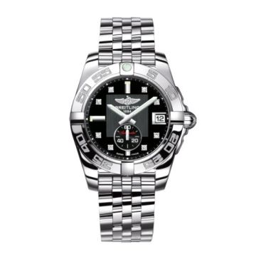 Breitling Galactic 36 Automatic Stainless Steel / Volcano Black Diamond / Bracelet