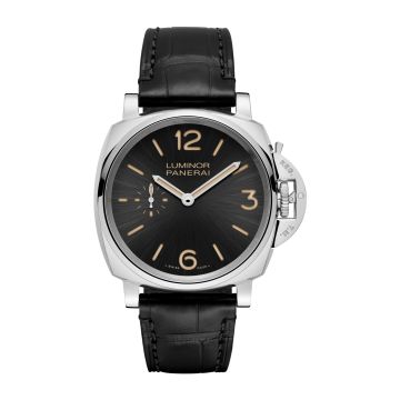 Panerai Luminor Due 42 3 Days Stainless Steel / Black