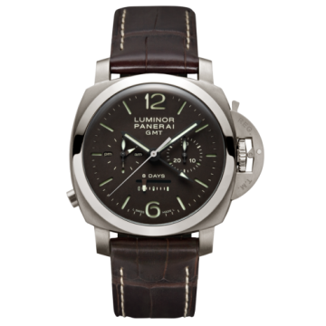Panerai Luminor 1950 Chrono Monopulsante 8 Days GMT Titanio