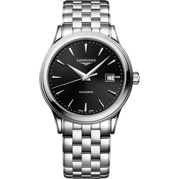 Longines Flagship 40 Stainless Steel / Black / Bracelet