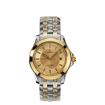 Omega Seamaster 120M Quartz 41 Stainless Steel / Yellow Gold / Champagne / Bracelet