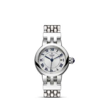 Tudor Clair de Rose 26 Stainless Steel / Silver-Roman/ Bracelet