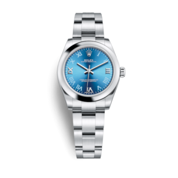 Rolex Oyster Perpetual 31 Blue Azzurro Roman