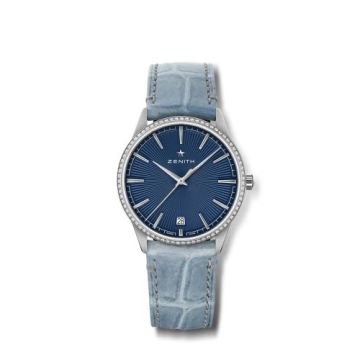 Zenith Elite Classic 36 Stainless Steel / Blue