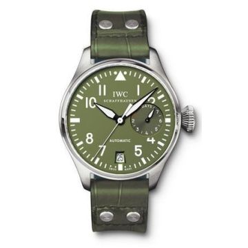 IWC Schaffhausen Big Pilot Stainless Steel / Green / Zegg & Cerlati
