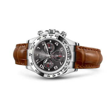 Rolex Cosmograph Daytona White Gold / Grey / Strap
