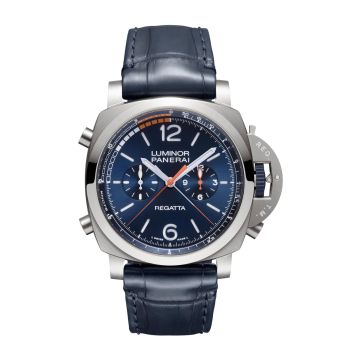 Panerai Luminor 1950 47 Regatta 3 Days Chrono Flyback Automatic Titanium / Blue Mare