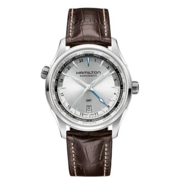 Hamilton Jazzmaster GMT 42mm Silver Dial