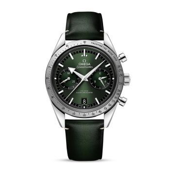 Omega Speedmaster 57 Master Chronometer 40.5 Stainless Steel / Green