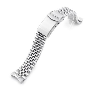 Super-J Louis 19mm Stainless Steel Bracelet for Grand Seiko 44GS SBGJ235 SBGJ201 SBGJ203 - 14mm