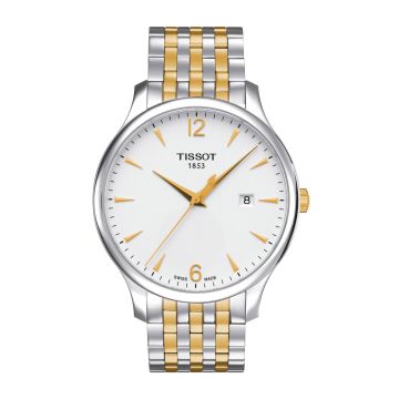 Tissot Tradition Quartz 42 Stainless Steel - Yellow Gold / Silver / Bracelet
