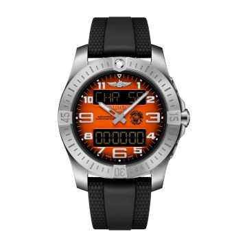 Breitling Aerospace B70 Orbiter Titanium / Orange / Bracelet