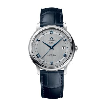 Omega De Ville Prestige Co-Axial 39.5  Stainless Steel / Vintage Silver