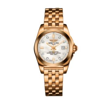 Breitling Galactic 29 Rose Gold / Pearl Diamond / Bracelet