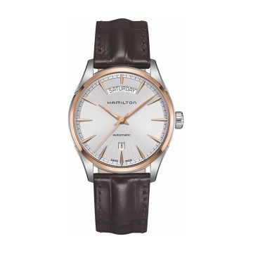 Hamilton Jazzmaster 42 Day Date Stainless Steel - Rose Gold / Silver