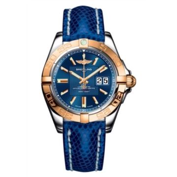 Breitling Galactic 41 Stainless Steel / Rose Gold / Metallica Blue / Teju