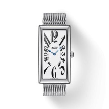 Tissot Heritage Banana Stainless Steel / White / Japan