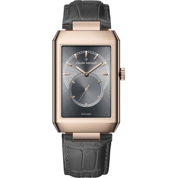 Claude Bernard Ora Vera Small Seconds Gents Rose / Grey