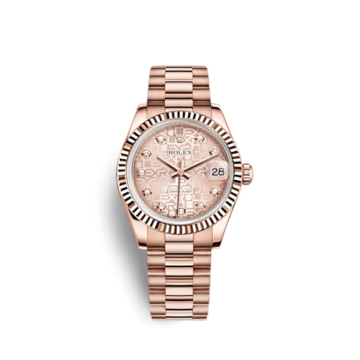Rolex Datejust 31 Everose Fluted / President / Pink Computer