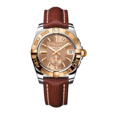Breitling Galactic 36 Automatic Stainless Steel / Rose Gold / Copperhead Bronze / Sahara