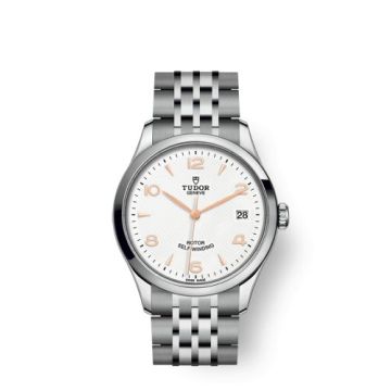 Tudor 1926 36 Stainless Steel / White