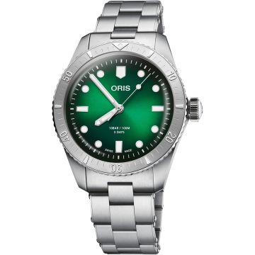 Oris Divers Sixty-Five 38 Calibre 400 Stainless Steel / Green / Bracelet
