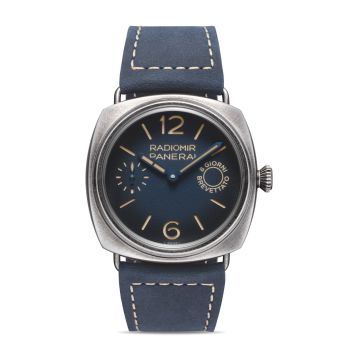 Panerai Radiomir Otto Giorni Patina Steel / Blue