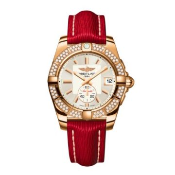 Breitling Galactic 36 Automatic Rose Gold / Diamond / Stratus Silver / Sahara