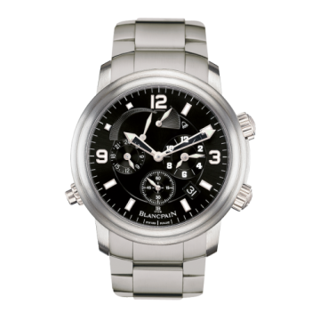 Blancpain Léman Réveil GMT Titanium / Black / Bracelet