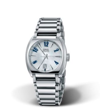 Oris Frank Sinatra Lady Date Stainless Steel / Silver / Bracelet