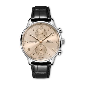 IWC Schaffhausen Portugieser Chronograph Stainless Steel / Dune