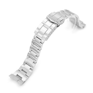 Super-O Boyer 20mm Stainless Steel Bracelet for Seiko SSC813 SSC815 SSC817 - 16mm