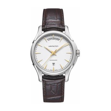 Hamilton Jazzmaster Day Date 40 Stainless Steel / White