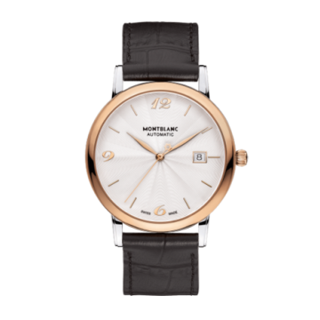 Montblanc Classique Date Automatic 39mm Two Tone Guilloche