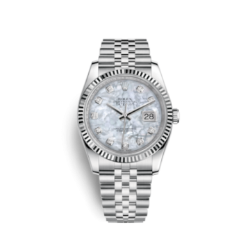 Rolex Datejust 36 Stainless Steel Fluted / Jubilee / MOP