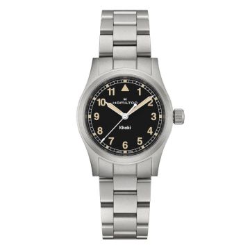 Hamilton Khaki Field Quartz 33 Stainless Steel / Black / Bracelet