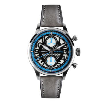 Steinhart NAV.B-CHRONO 42 SKELETON blue
